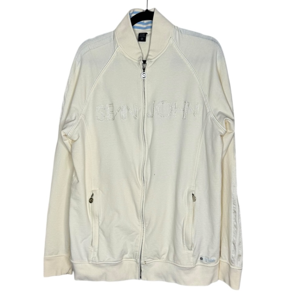 Vintage Y2K Sean John Mens Spellout Logo Jacket